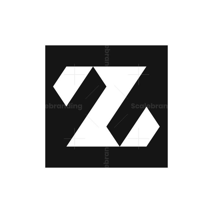 Premium PSD | A colorful letter z