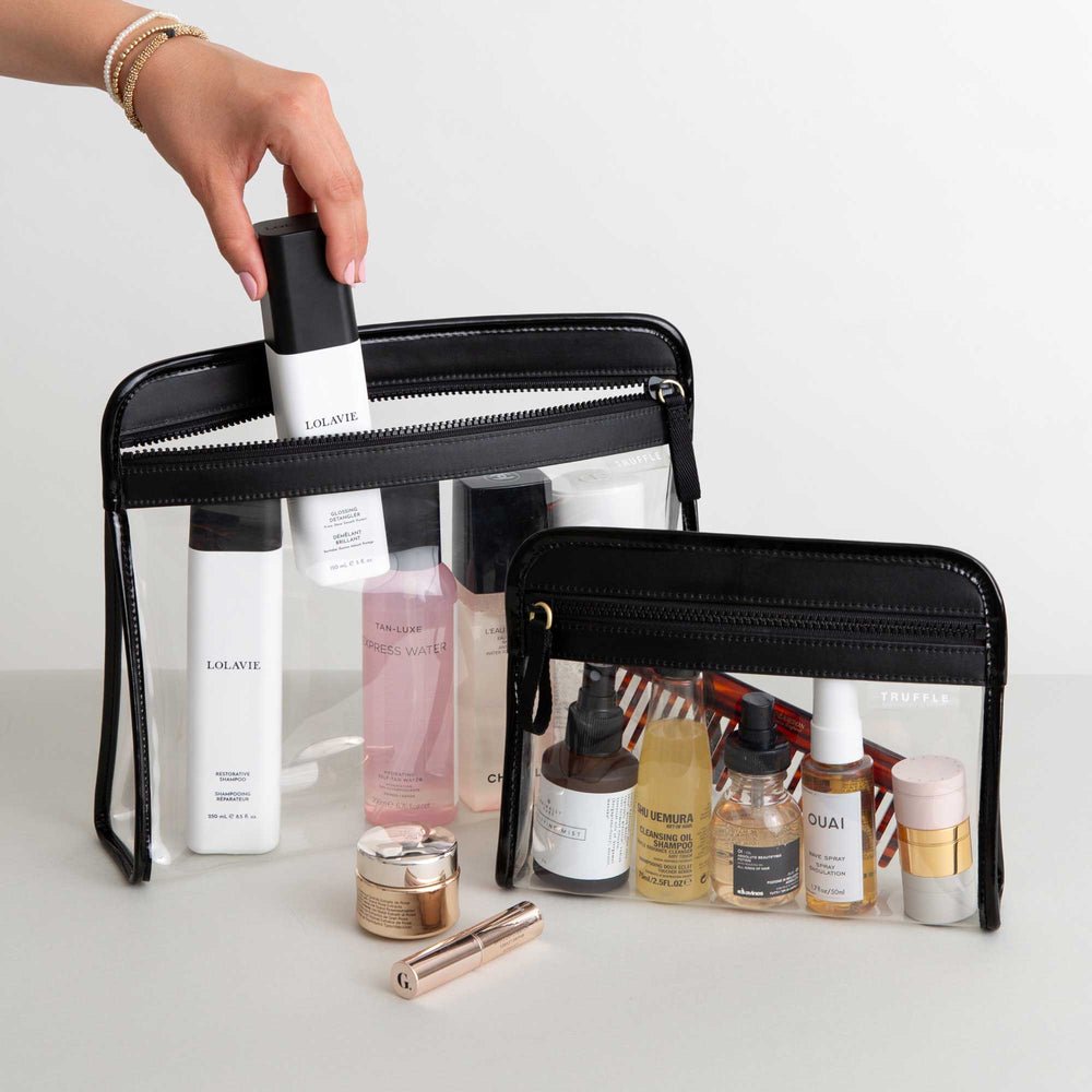 Clear Travel Bags and Organizers for Beauty and Lifestyle | Truffle