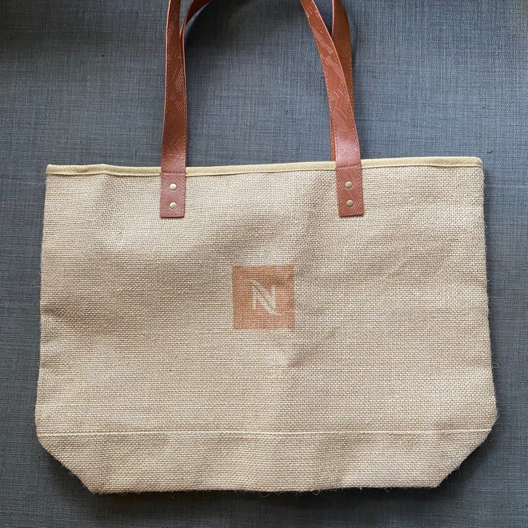 Nespresso Jute Tote Bag (Limited Edition), Women's Fashion, Bags ...