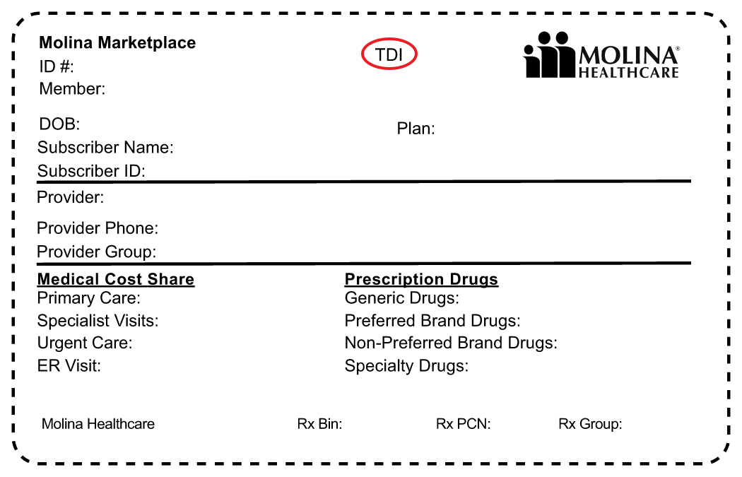 Molina Flex Card 2025 - Warren R. Ortiz