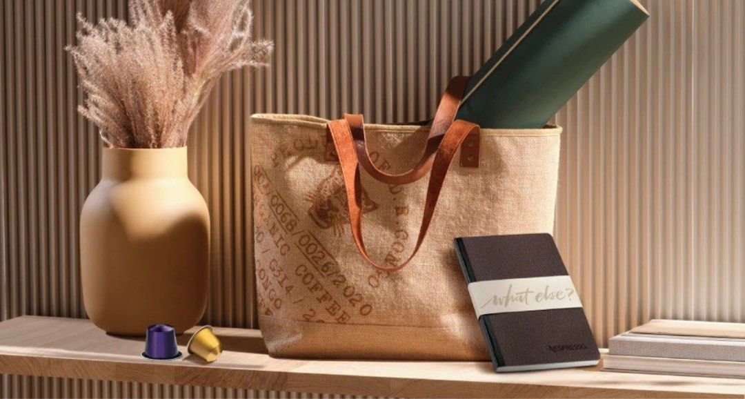 Limited Edition Jute Tote Tote Bag by Nespresso, Women's Fashion, Bags ...