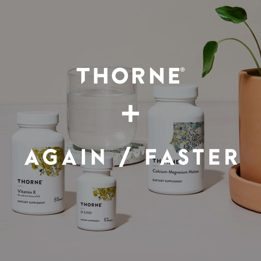 Thorne Supplements and Health Tests Thorne Supplements and Health Tests