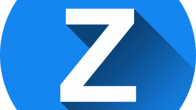 Letter Z Sign on Building