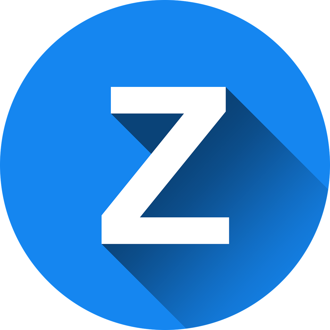 Letter Z Sign on Building